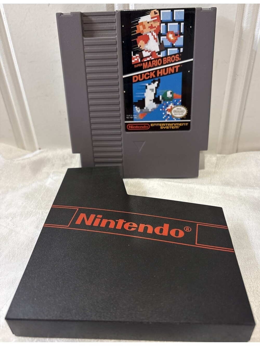 VTG Original Super Mario Bros., Duck Hunt Nintendo NES Video Game Amazing Con.